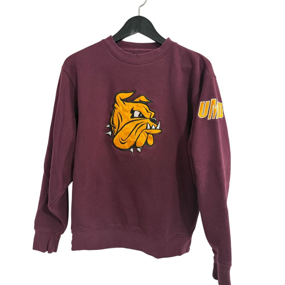 University of Minnesota Duluth UMD Bulldogs Crewneck Size S